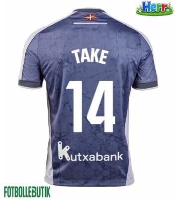 Real Sociedad Takefusa Kubo #14 Bortatröja 2025-26 Kortärmad